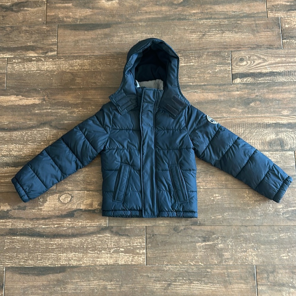 Abercrombie Kids Small Hooded Puffer Winter Coat